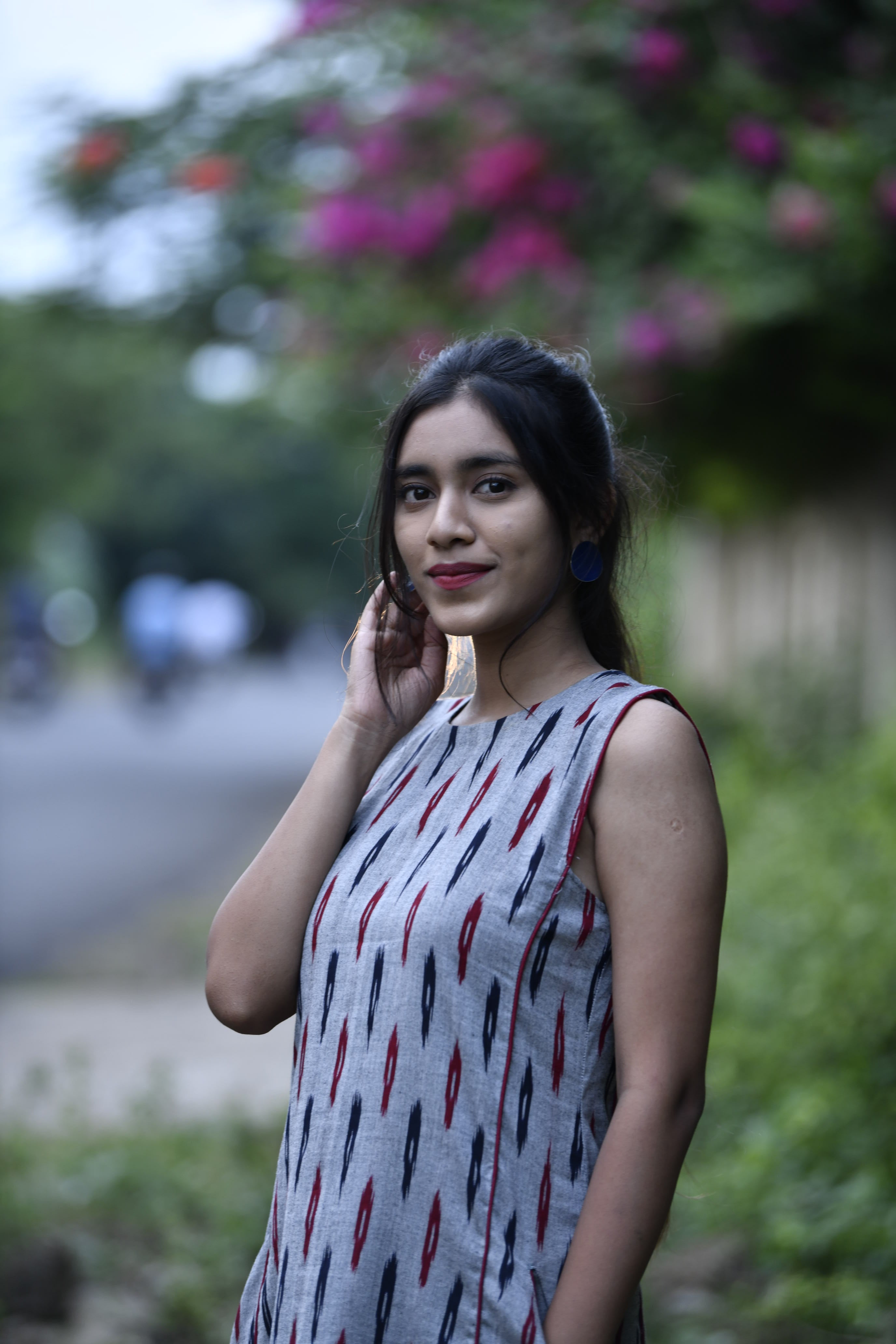 Handloom Ikat Dress