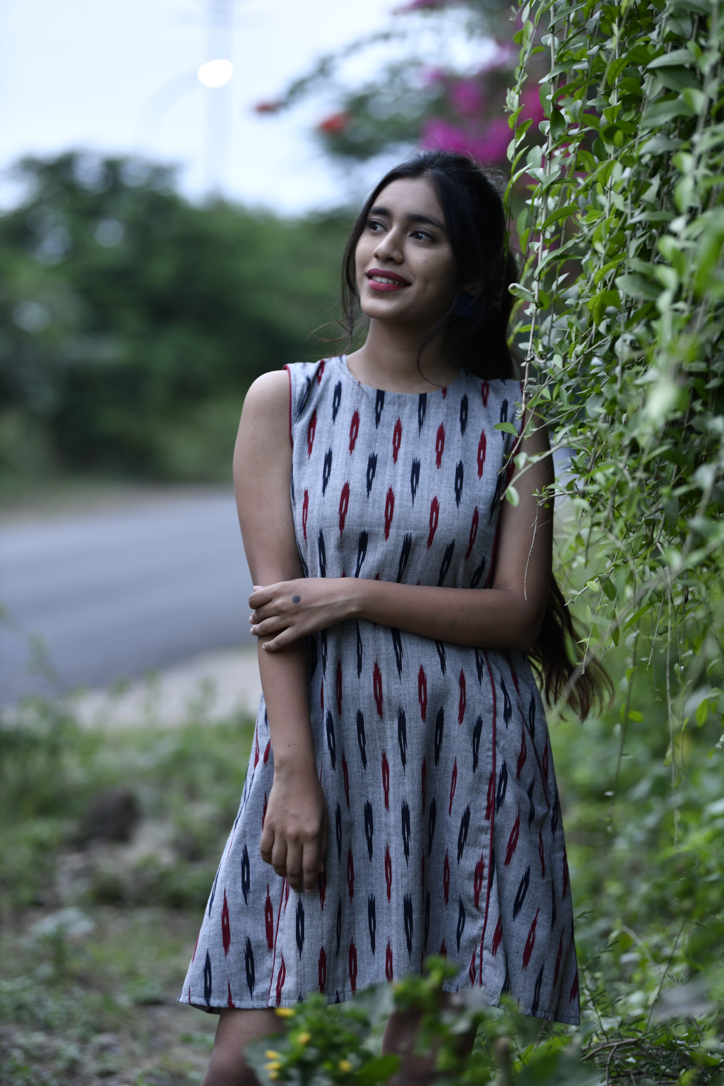 Handloom Ikat Dress