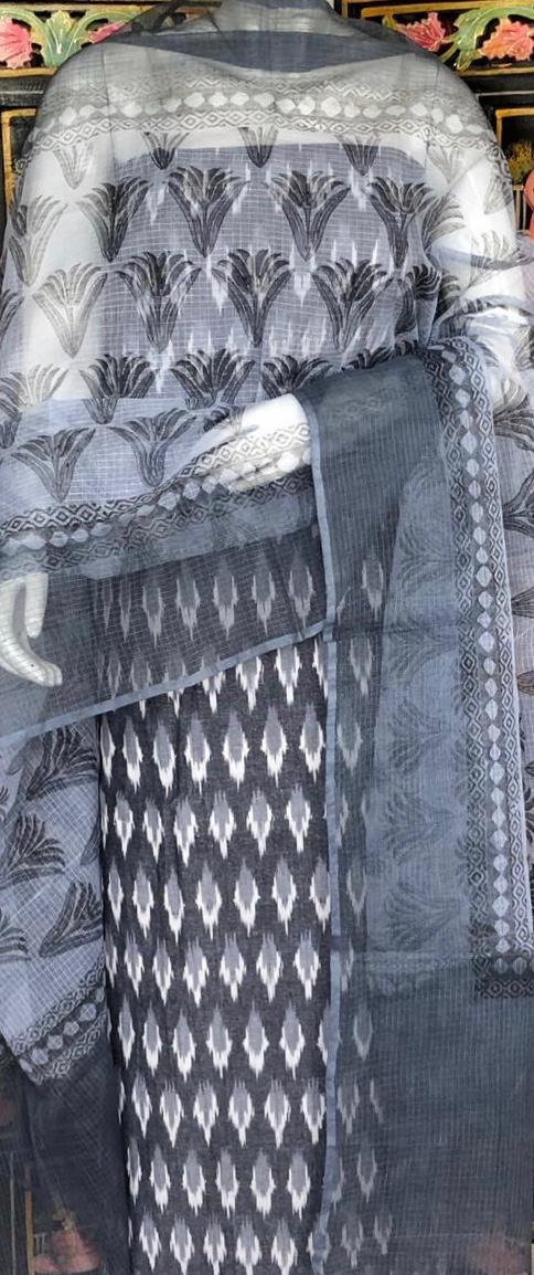 Ikat Handblock Printed Suits