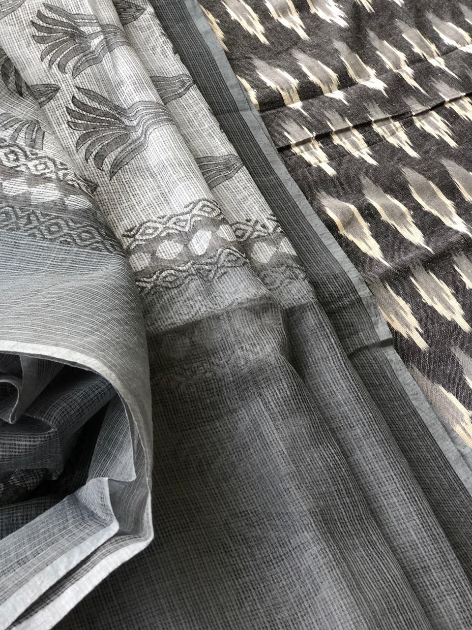 Ikat Handblock Printed Suits
