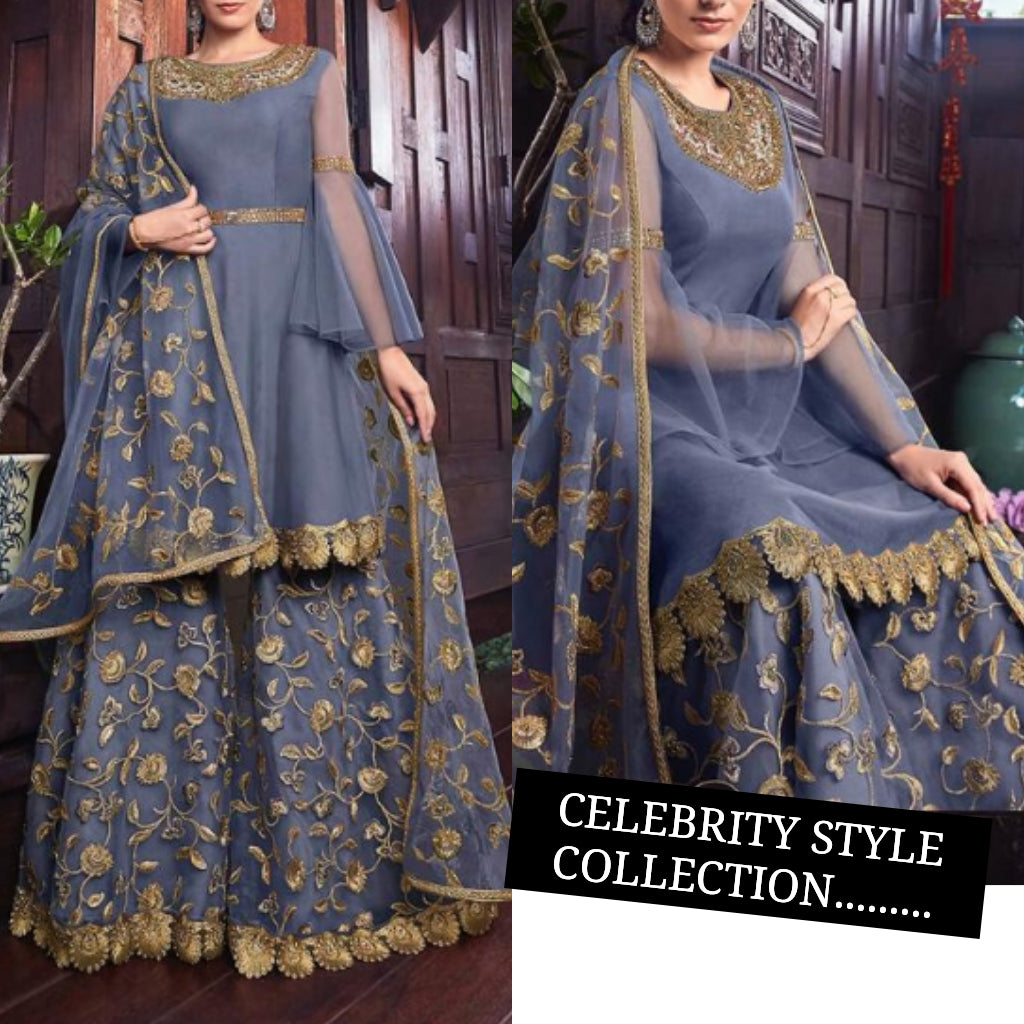 Gown with Dupatta