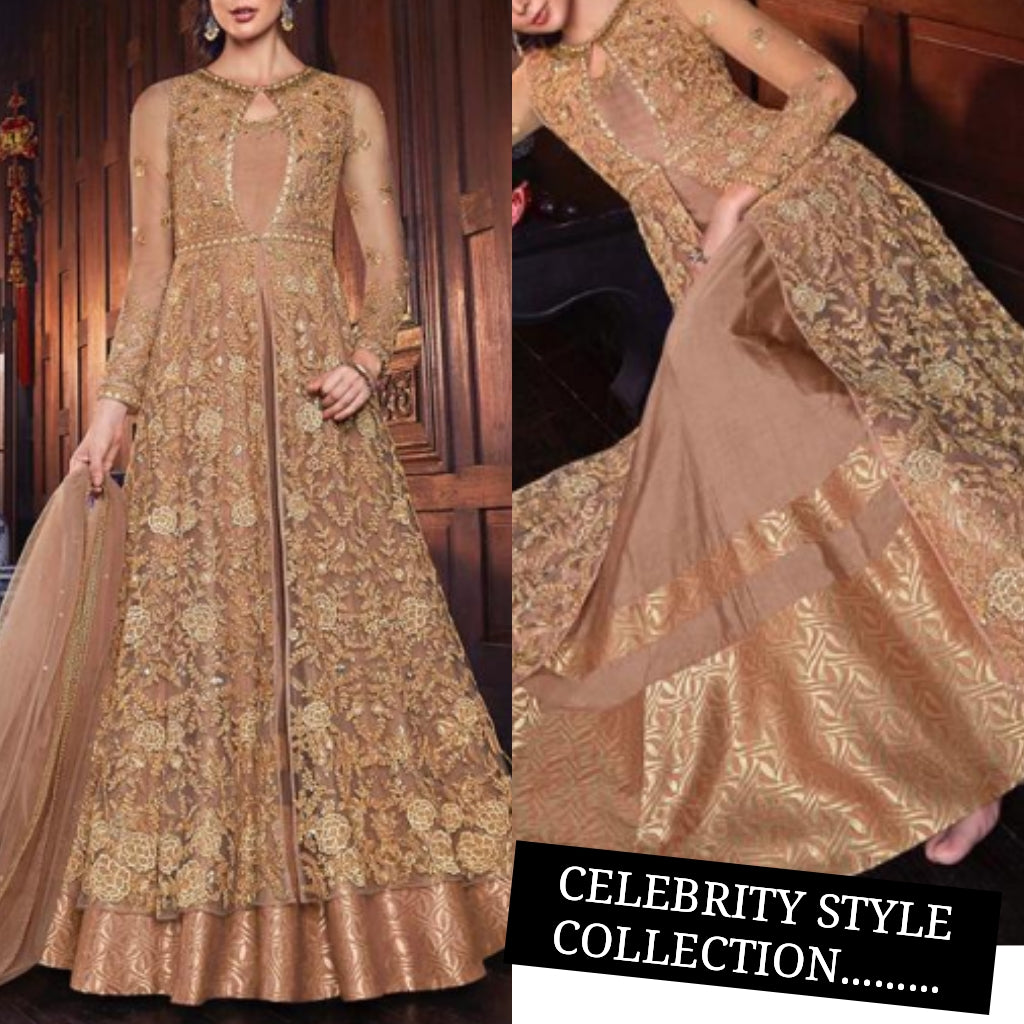 Gown with Dupatta