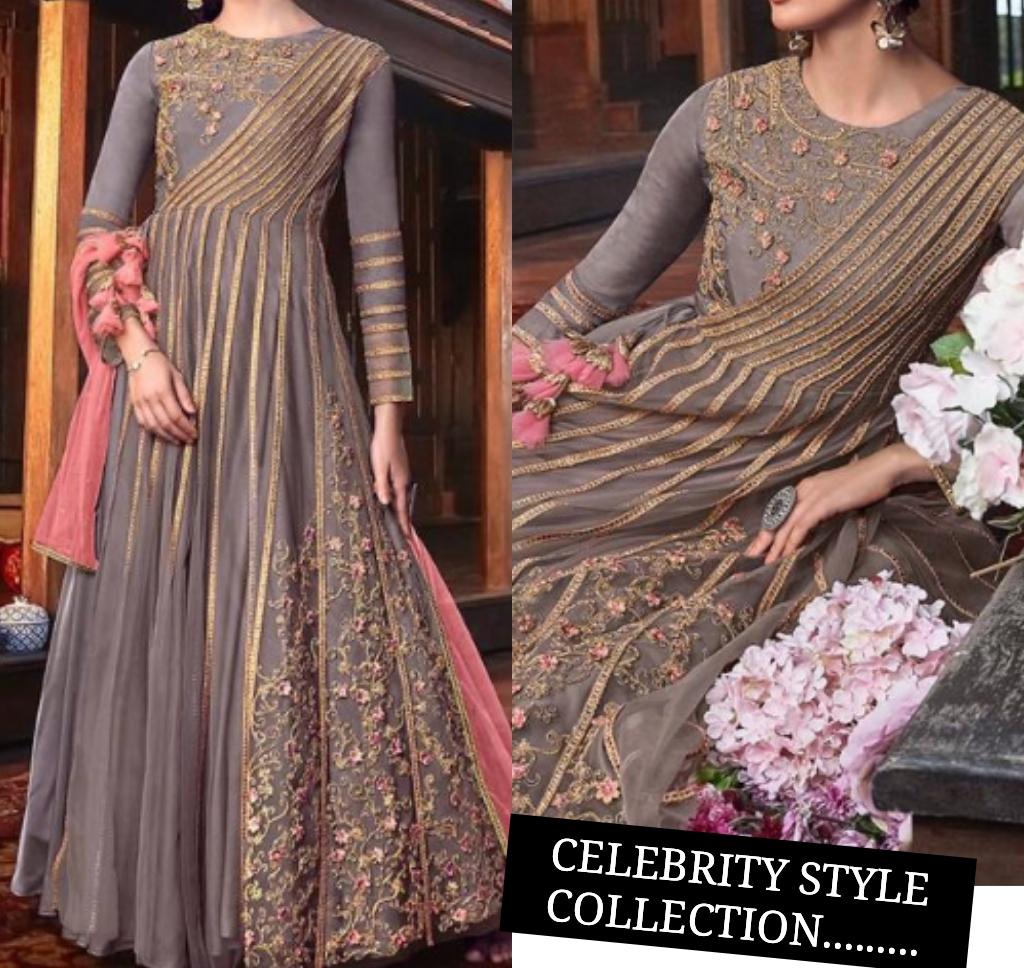 Gown with Dupatta