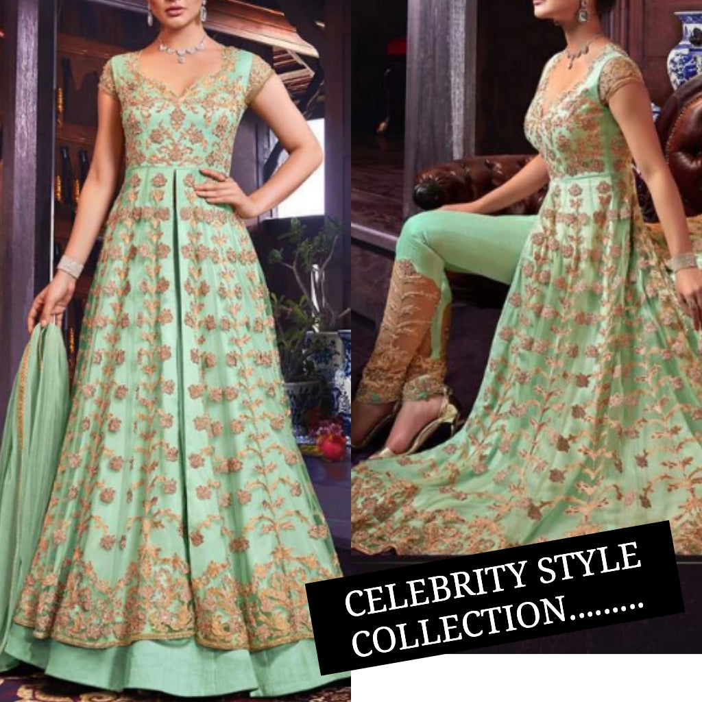 Gown with Dupatta