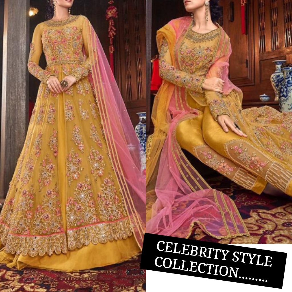 Gown with Dupatta