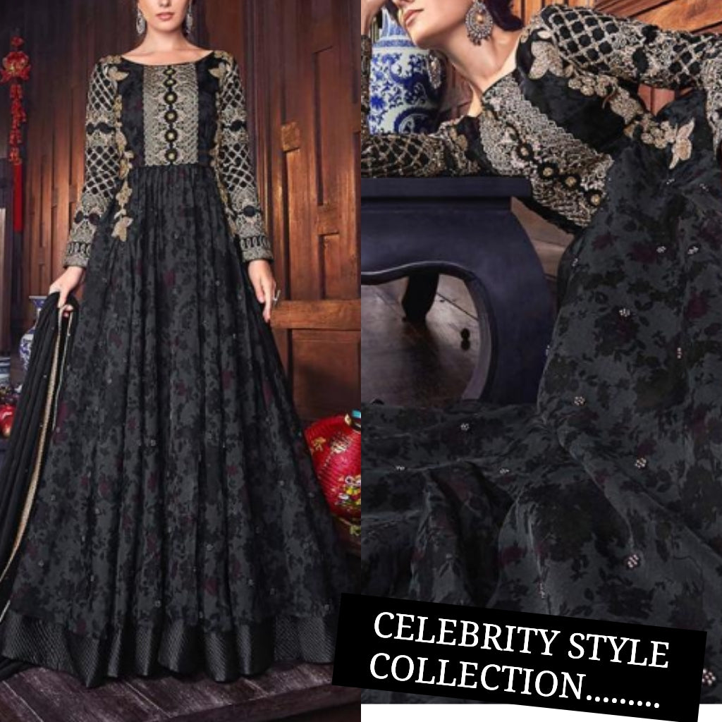 Gown with Dupatta