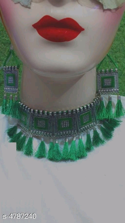 Shimmering Silver Plated Fusion Jewelry Sets M20