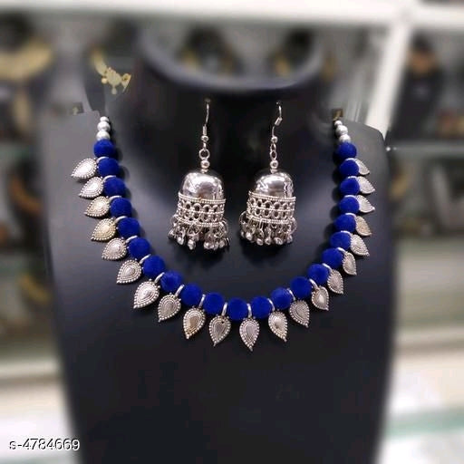 Trendy Silver Plated Jewelry Sets M21