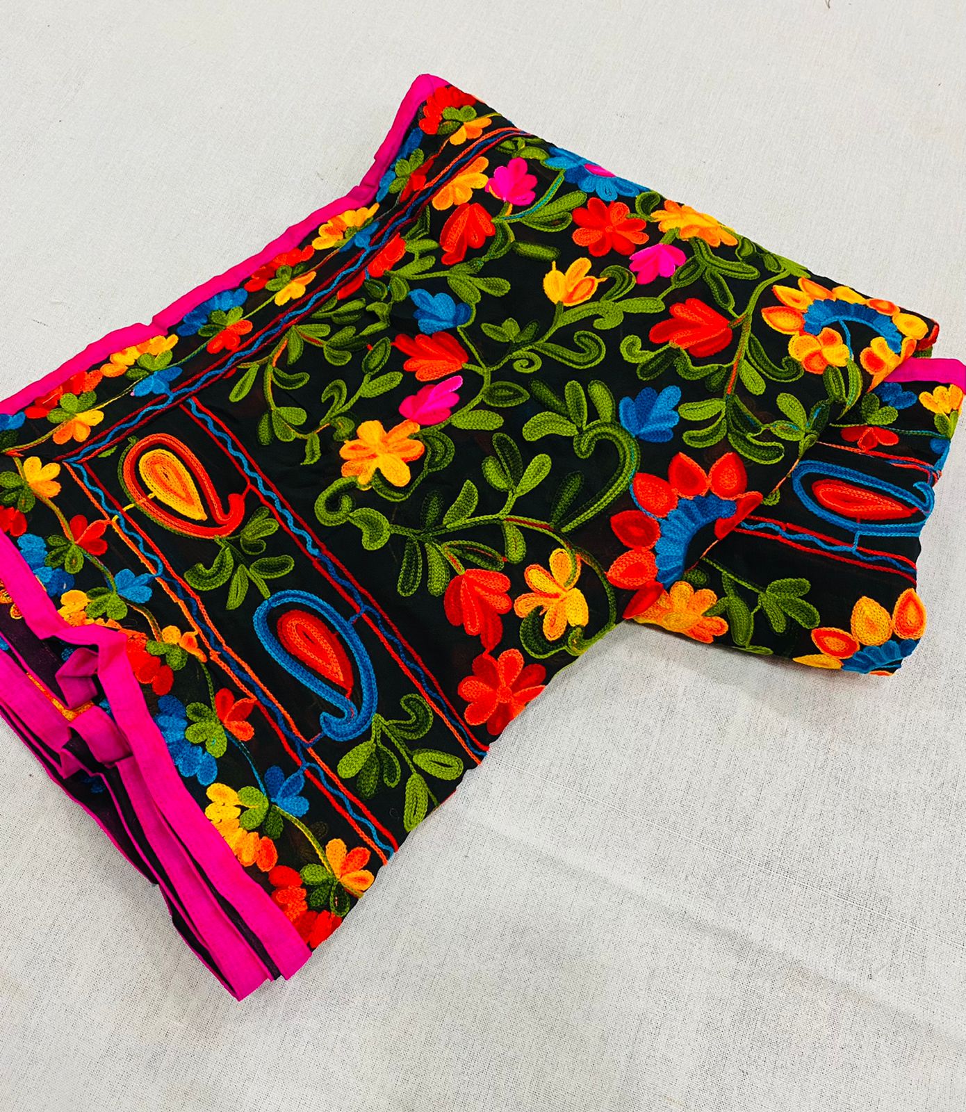 Aari Work Georgette  Dupattas