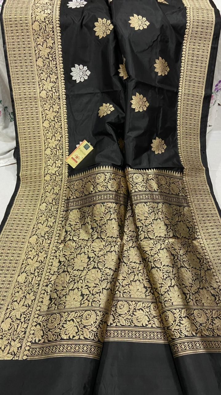 Handloom Benarsi Katan Silk Saree