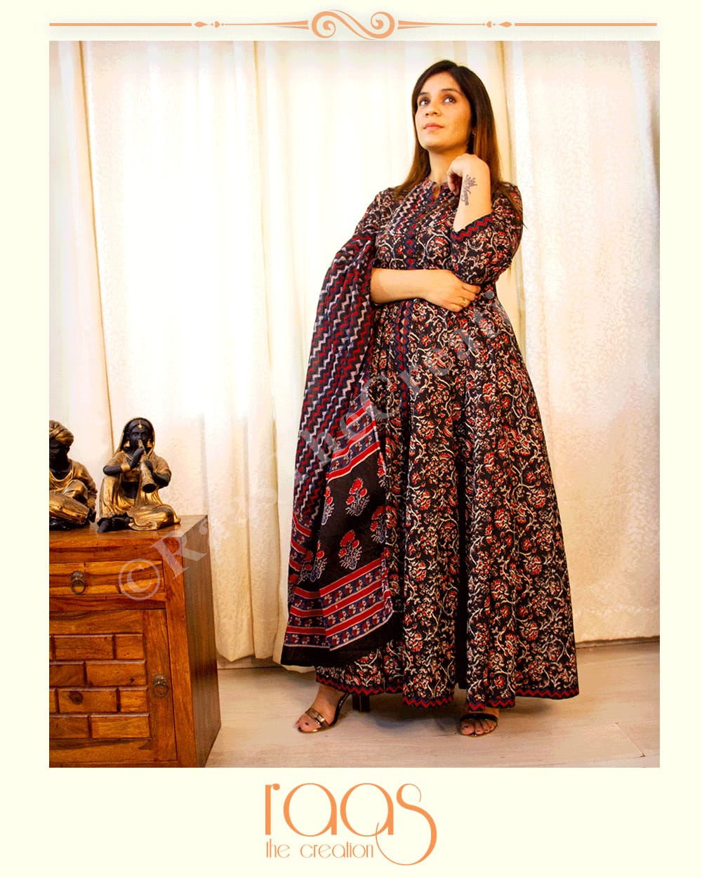 Cotton Double Layered Gown