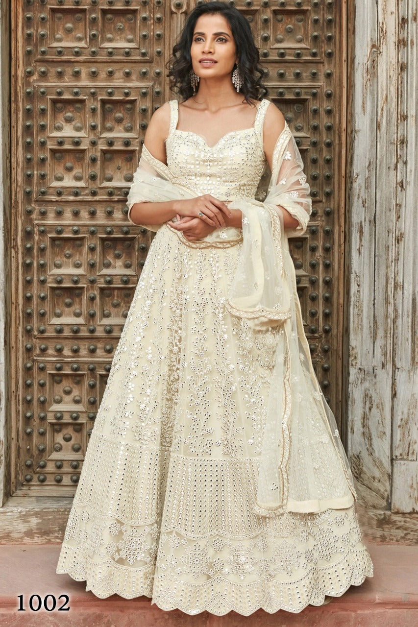 Organza Silk Lehengas