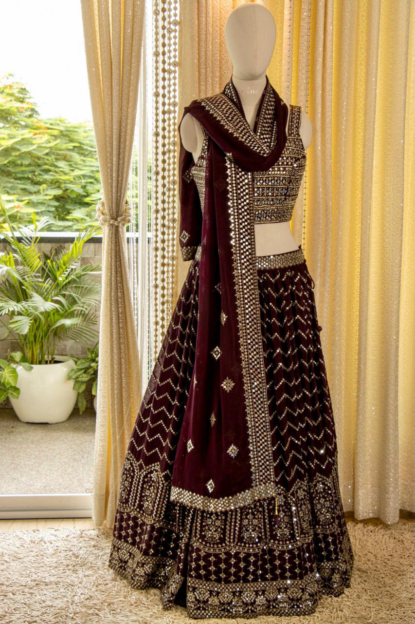 Chinnon Lehenga Choli