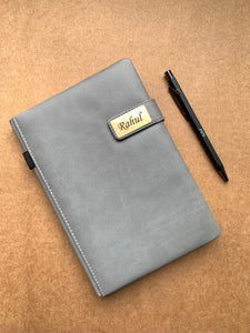 Gold Clip Diary and Hexa Pen