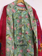 Load image into Gallery viewer, Muslin Kurti with Shantoon Bottom(SFS)