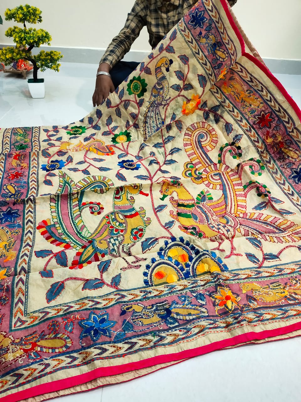 Beautiful Kalamkari Dupattas