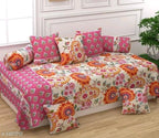 Elegant Glace Cotton Printed Diwan Sets Vol 5 M9