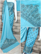 Beautiful Pashmina Benarsi Suit with Jamawar Shawls