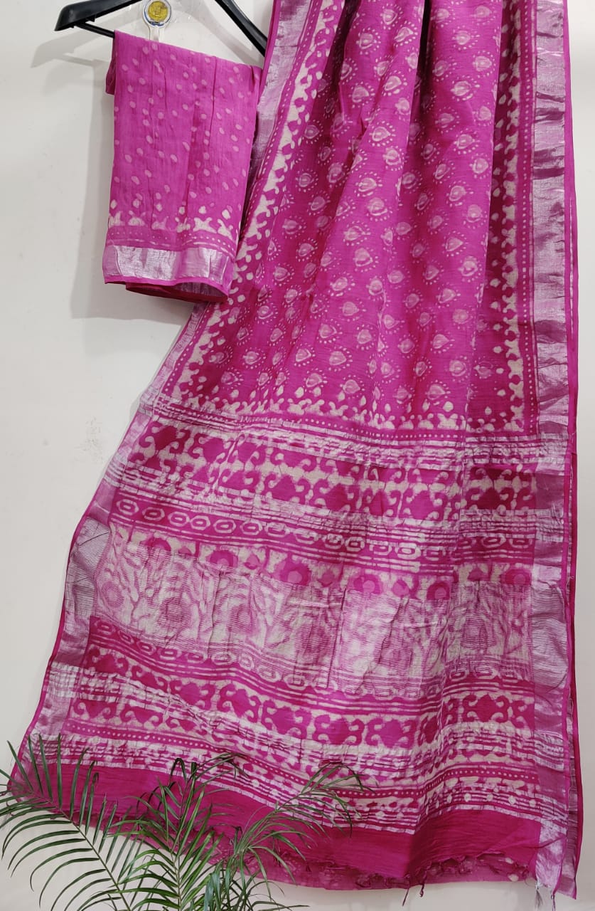 Mix-up collection Bagru Sarees