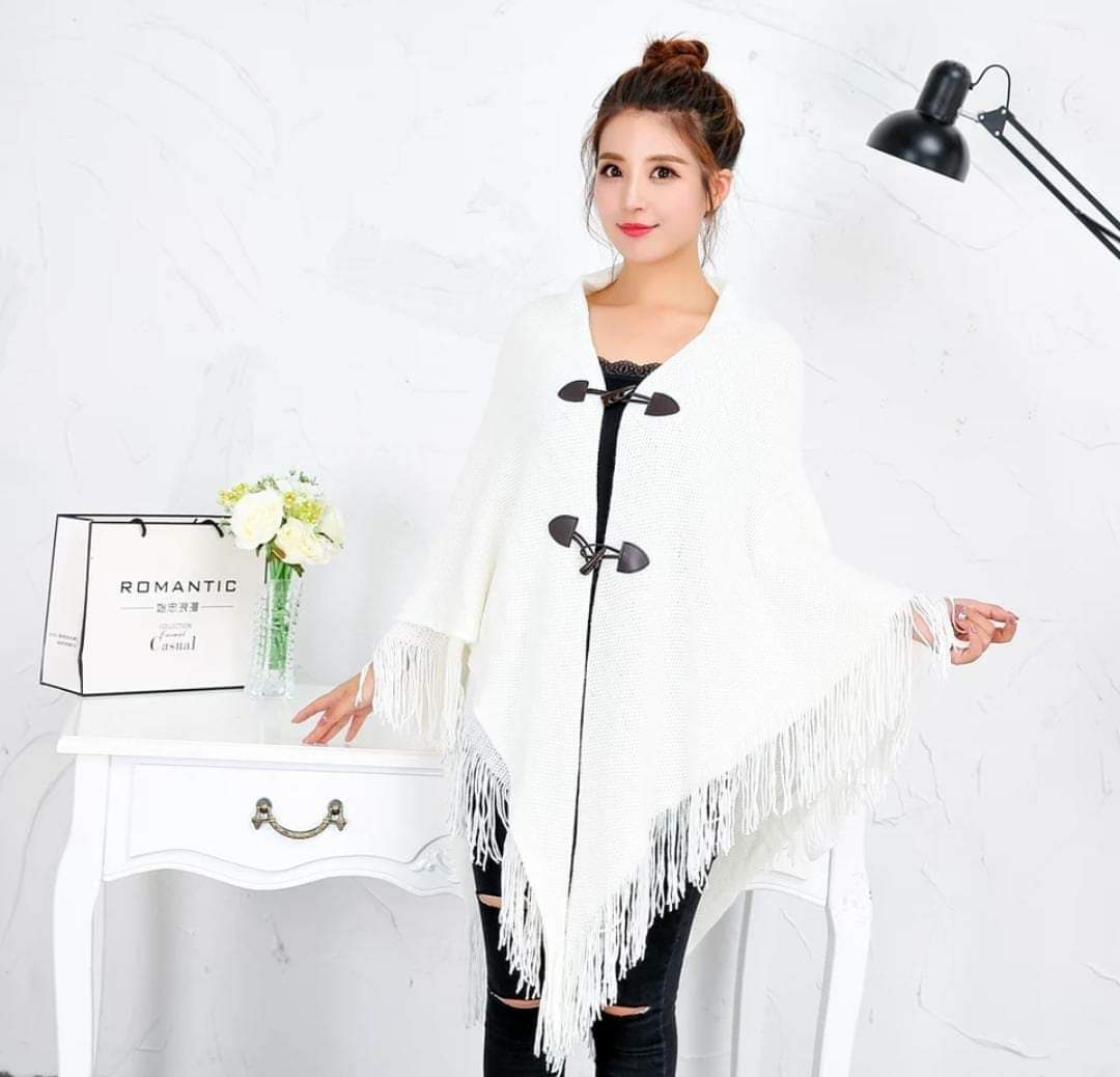 Winter Loose Cardigan/Shawl/Kimono/Poncho
