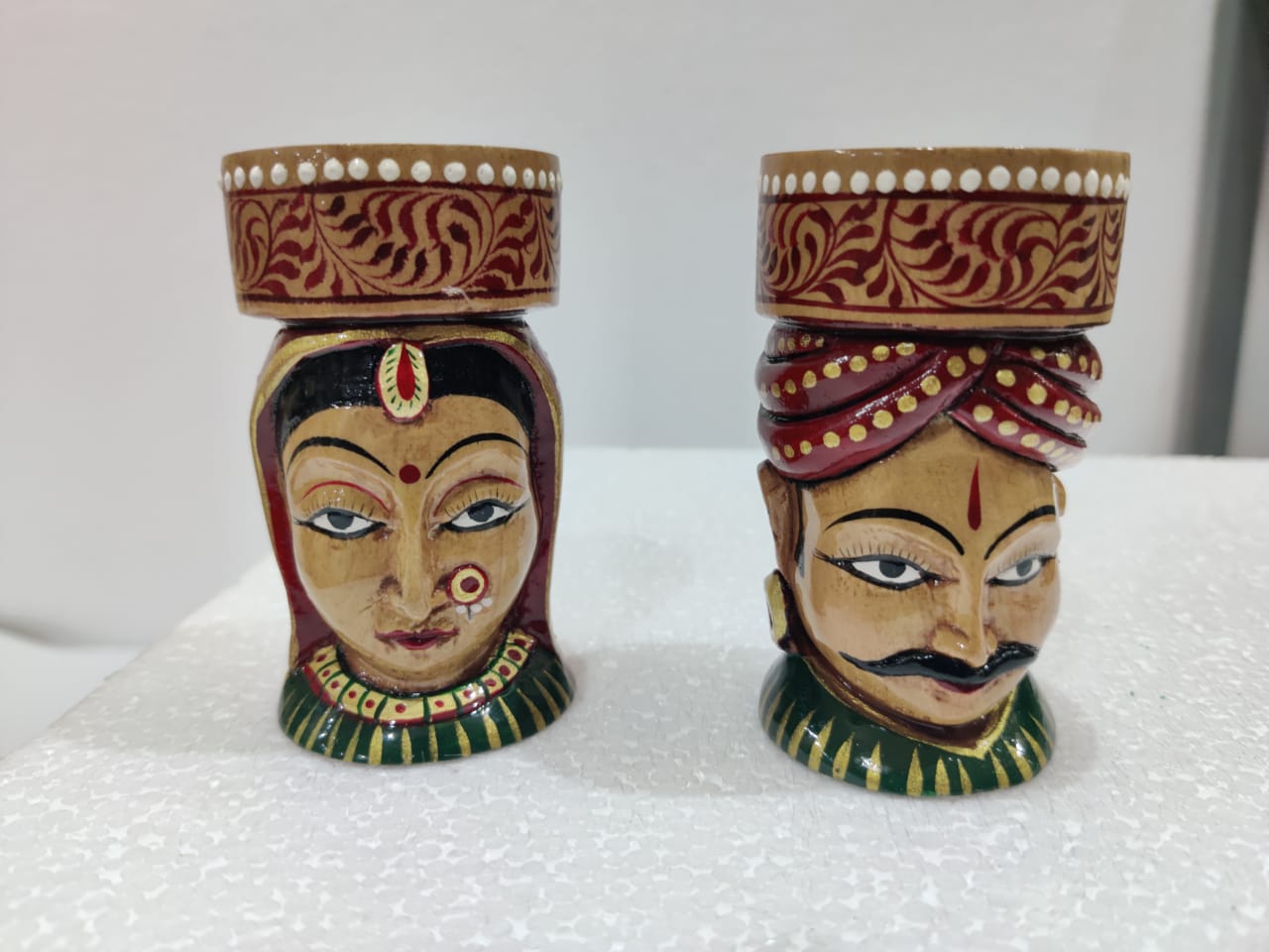 Wooden Rajasthani Tealights