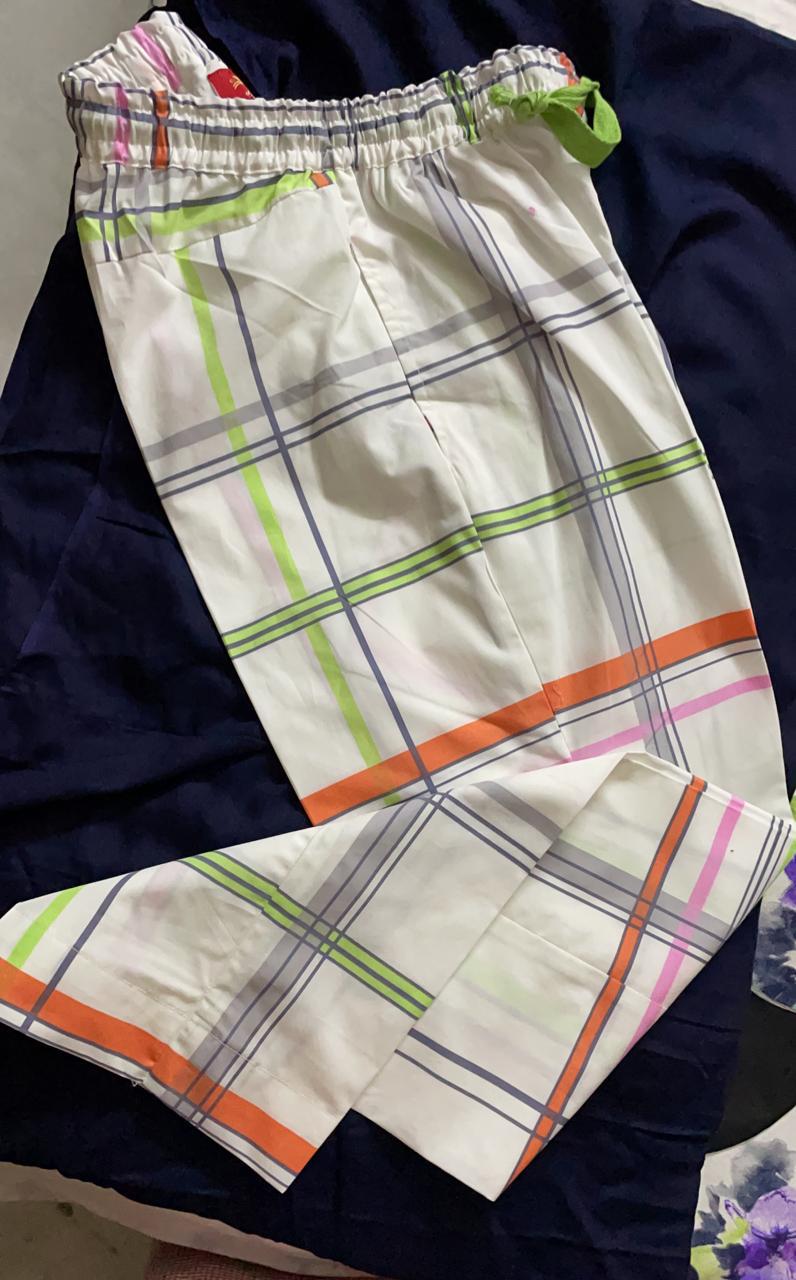 Cotton Pyjamas with drawstring