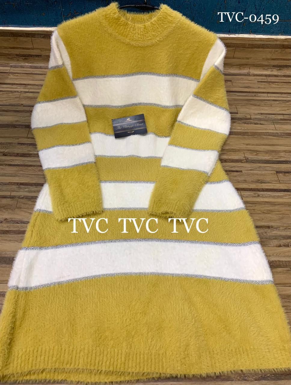 Woolen One Piece dress