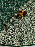 Benarsi Khinkhwab with Georgette Dupatta