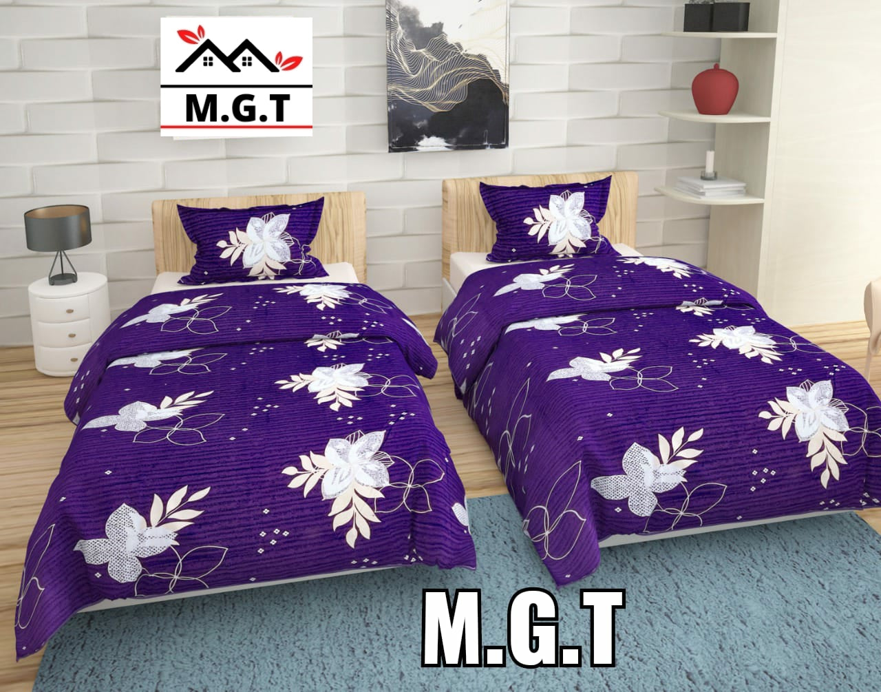Single Bedsheets (2+2) (Toons collection)