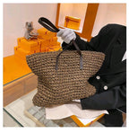 Jute Woven Tote Bag