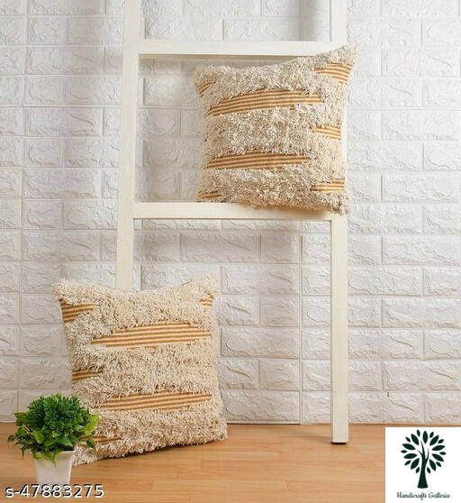 Tufted Cotton Cushion Covers