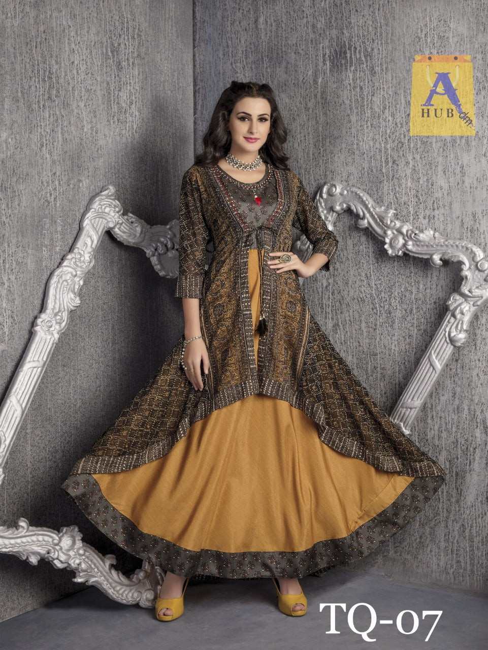 Chanderi Cotton Gowns (Queen)