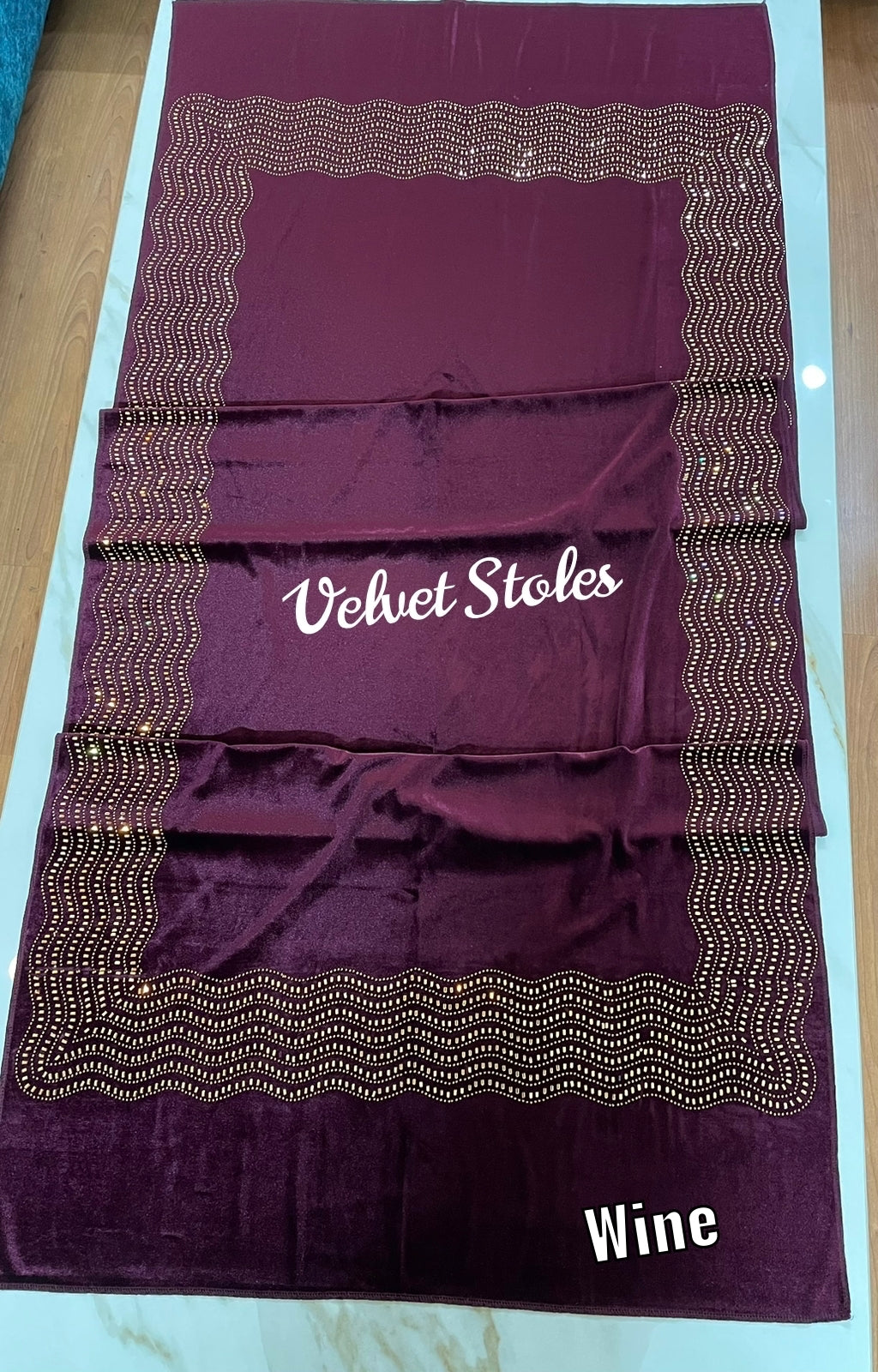 Velvet Stoles