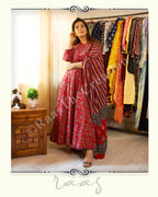 Cotton Double Layered Gown
