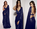 Pretty Sequins Dinner Sarees