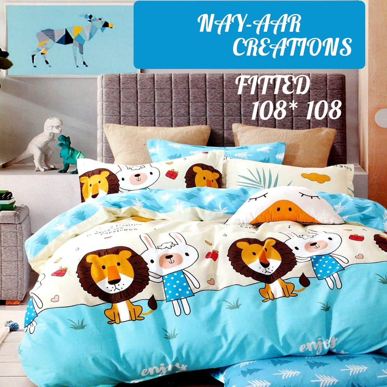 Kidzee Fitted bedsheets sets