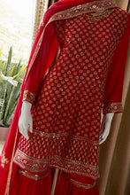 Load image into Gallery viewer, Beautiful Chinnon Short Anarkali with Garara