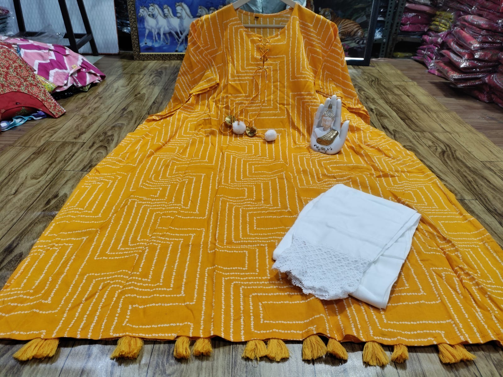 Party Wear Kaftans with Pant