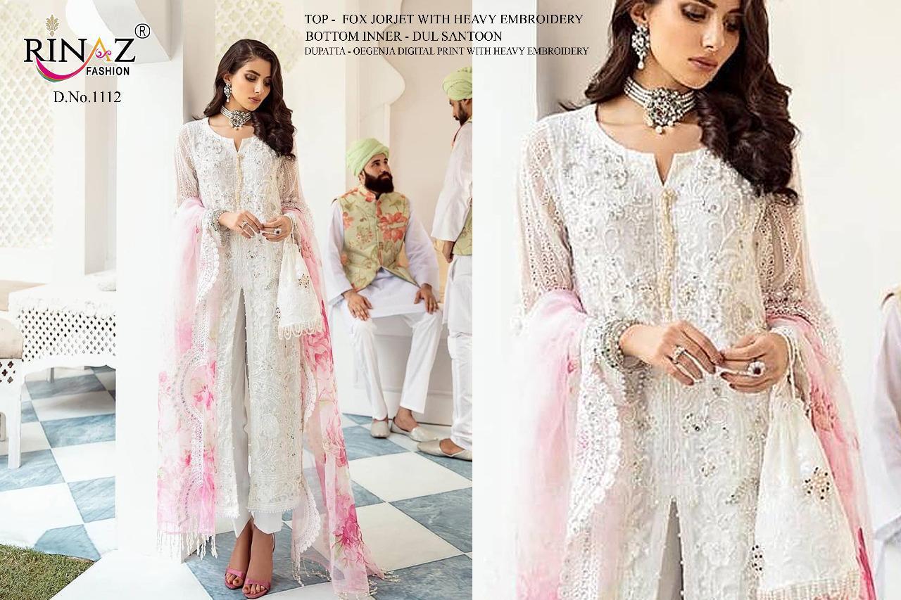 Faux Georgette and heavy net