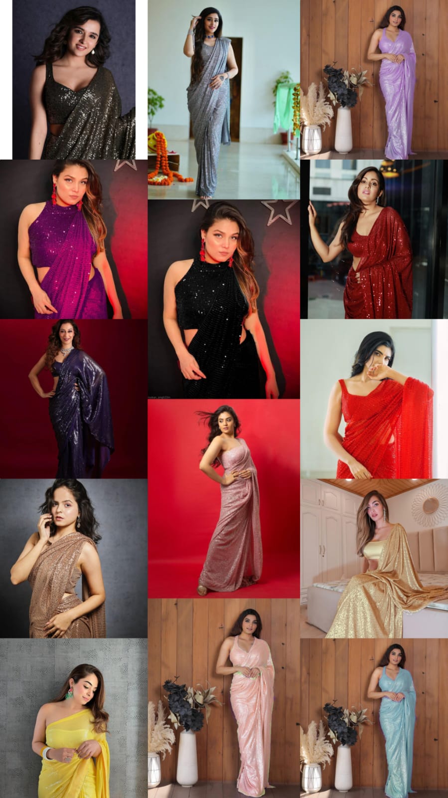Sequins Sarees