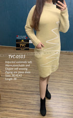 Woolen One Piece dress