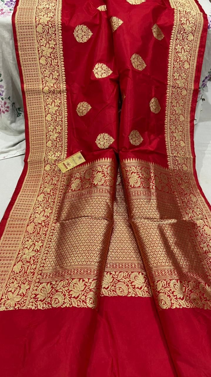 Handloom Benarsi Katan Silk Saree