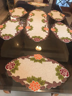 Beautiful Beaded Dining Mats