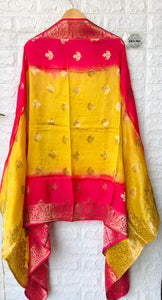 Chanderi Silk Suit with Benarsi Dupatta