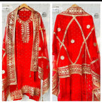Chinnon Semi-stitched Suit