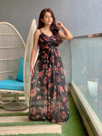 Chiffon One Piece Dress
