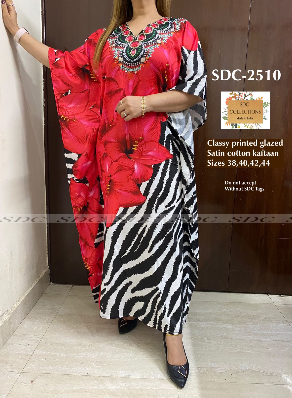 Satin Cotton Kaftans