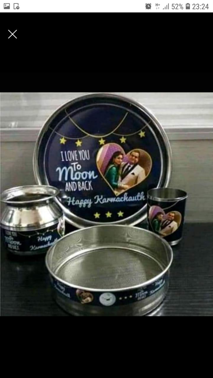 Customised Pooja Thalis (Karwachauth)