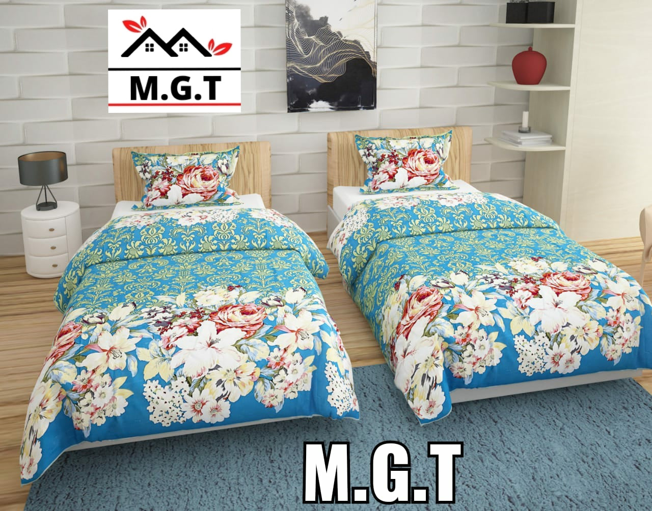 Single Bedsheets (2+2) (Toons collection)