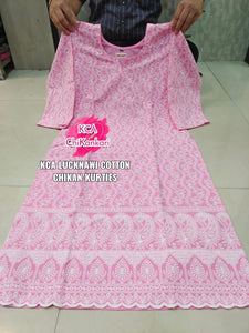 Lucknowi Chikan Long Kurti